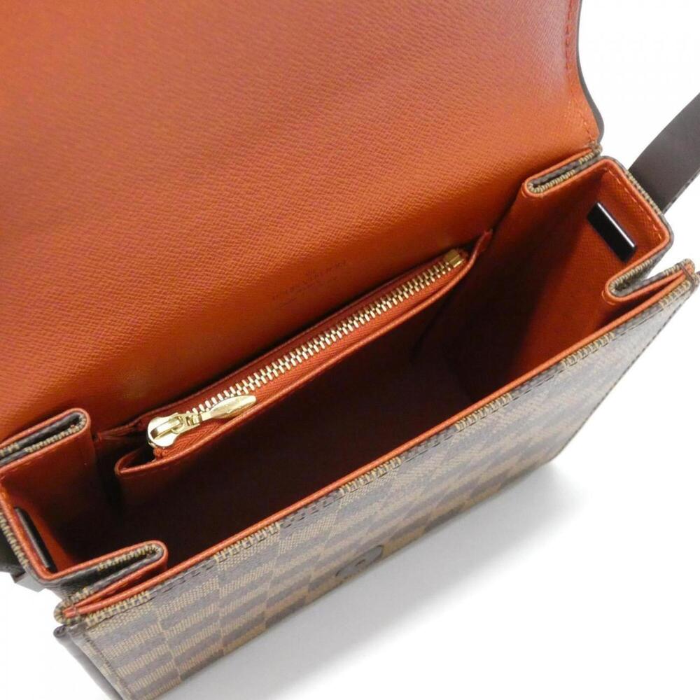 LOUIS VUITTON Authentic Brown Damier Shoulder Bag - Picture 7 of 8